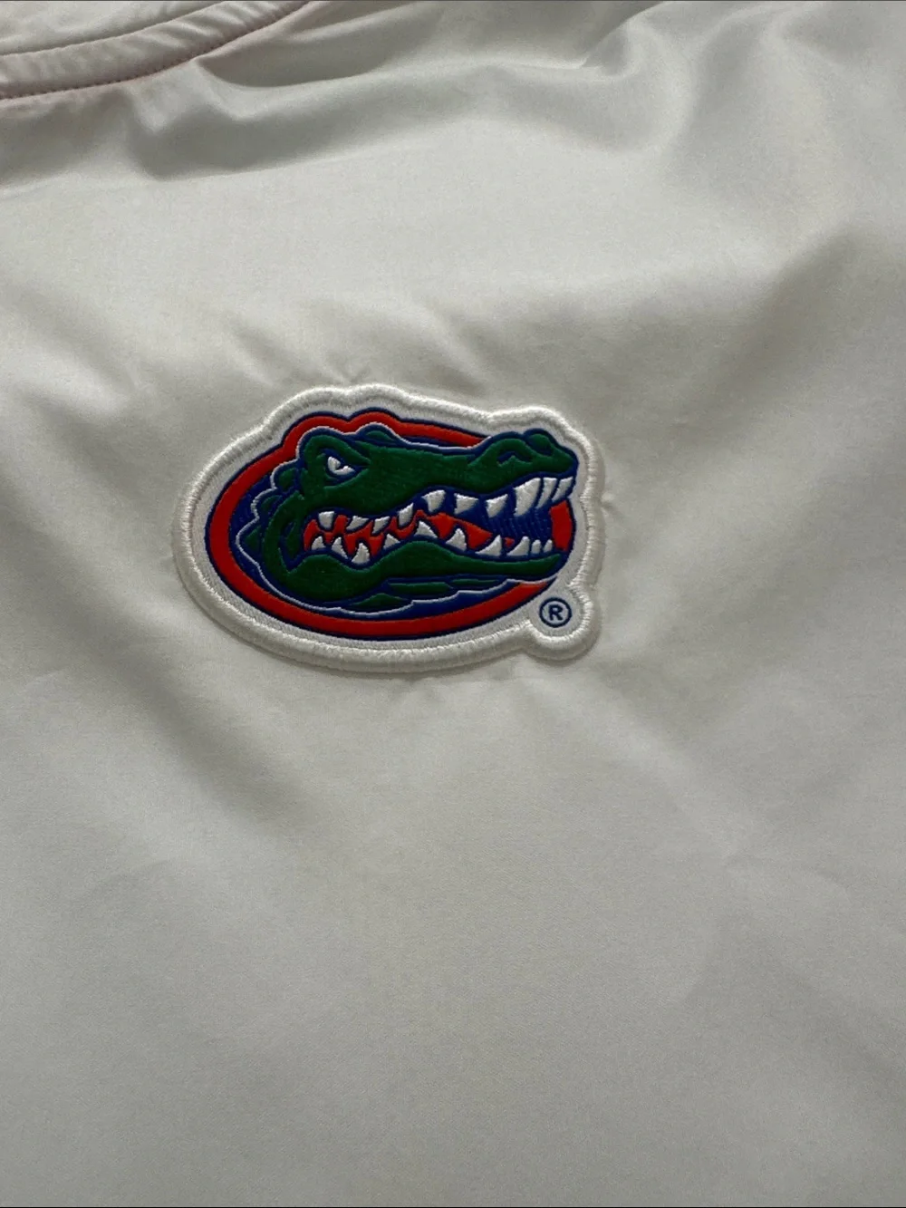 Jordan x Florida Gators White XL Coach's Windbreaker Pullover